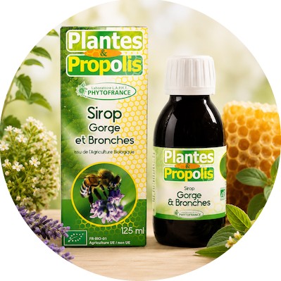 Nos sirops et sprays